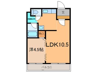 サンシャイン175の物件間取画像